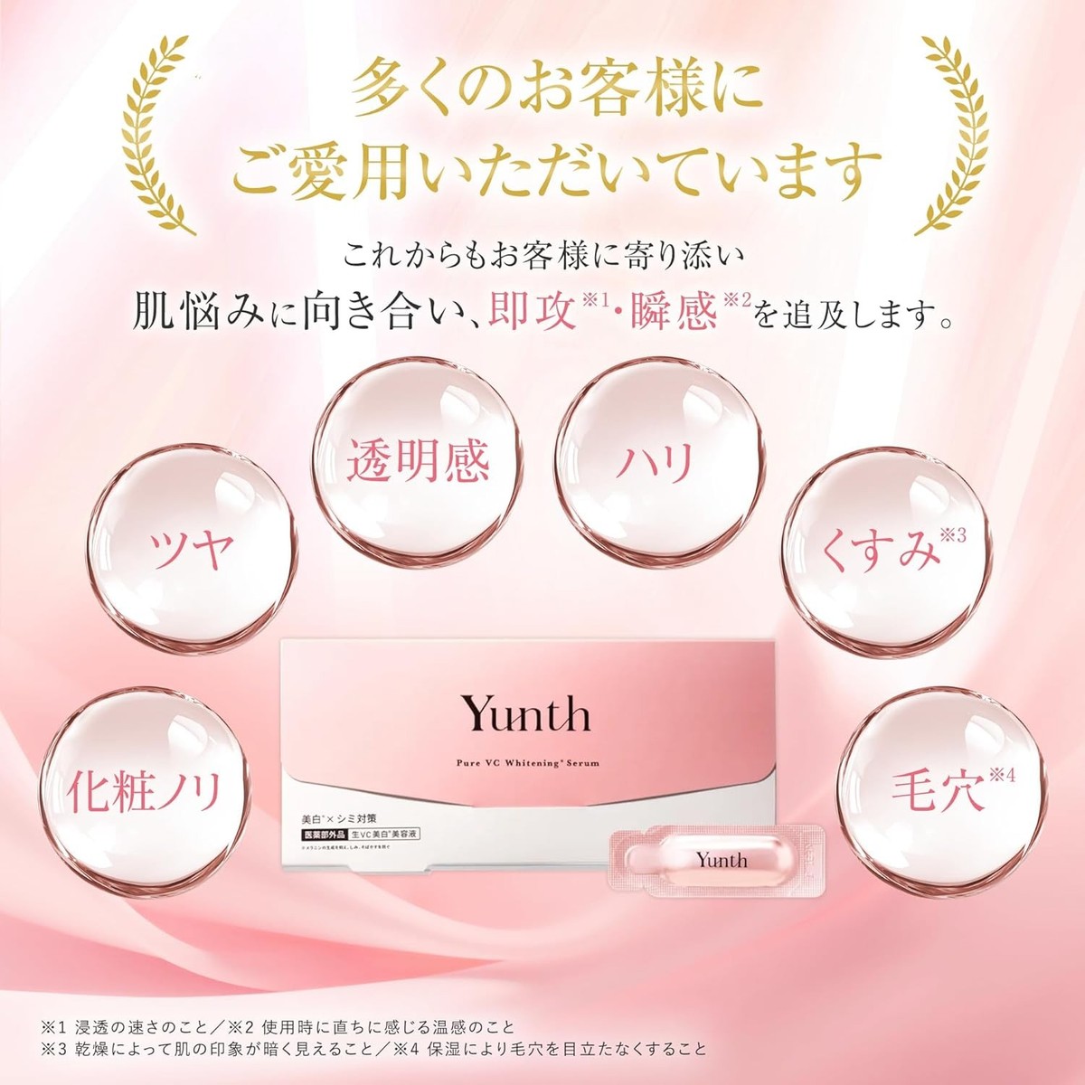 Yunth Essence, Introductory Essence 28 Days' Worth Raw VC Skin