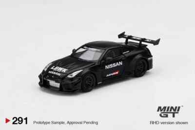 MINI GT 291 LB-Silhouette WORKS GT NISSAN 35GT-RR Ver.2 Matt Black