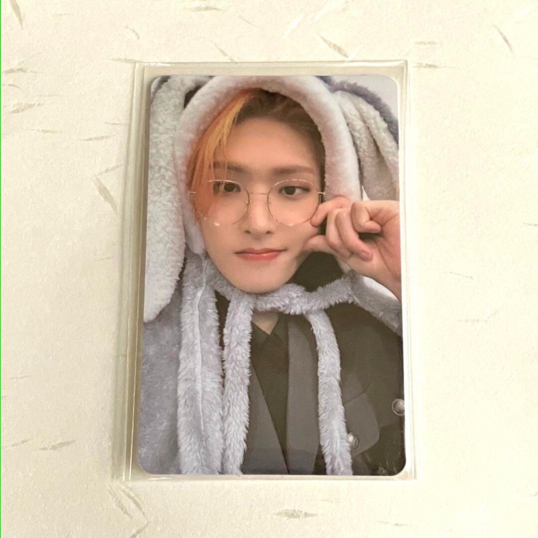 ATEEZ MINGI SPIN OFF FROM THE WITNESS MAKESTAR LUCKY DRAW Rabbit