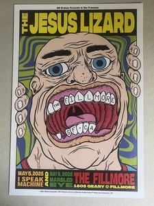 Jesus Lizard Poster | eBay