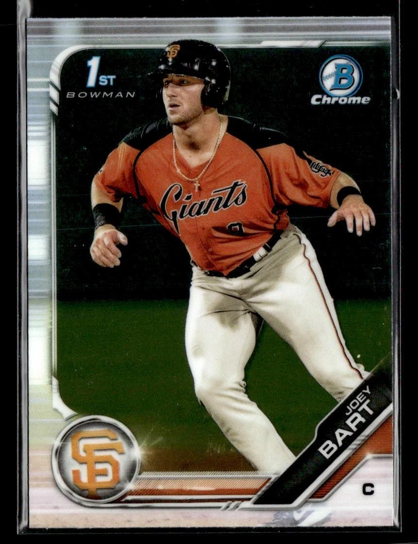 Joey Bart 2019 Bowman #BCP-50 Chrome Prospects (1st) Price Guide