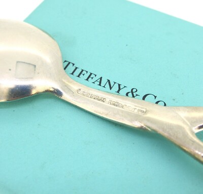 Tiffany & Co. Sterling Silver Elsa Peretti Padova Baby Spoon Italy