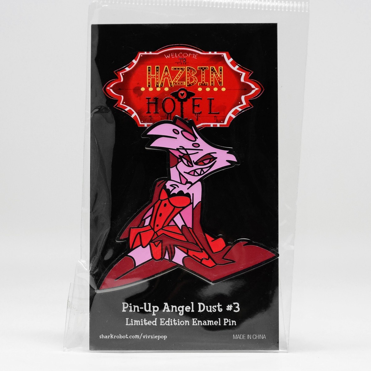 Hazbin Hotel Pin-Up Angel Dust #3 Limited Edition Enamel Pin