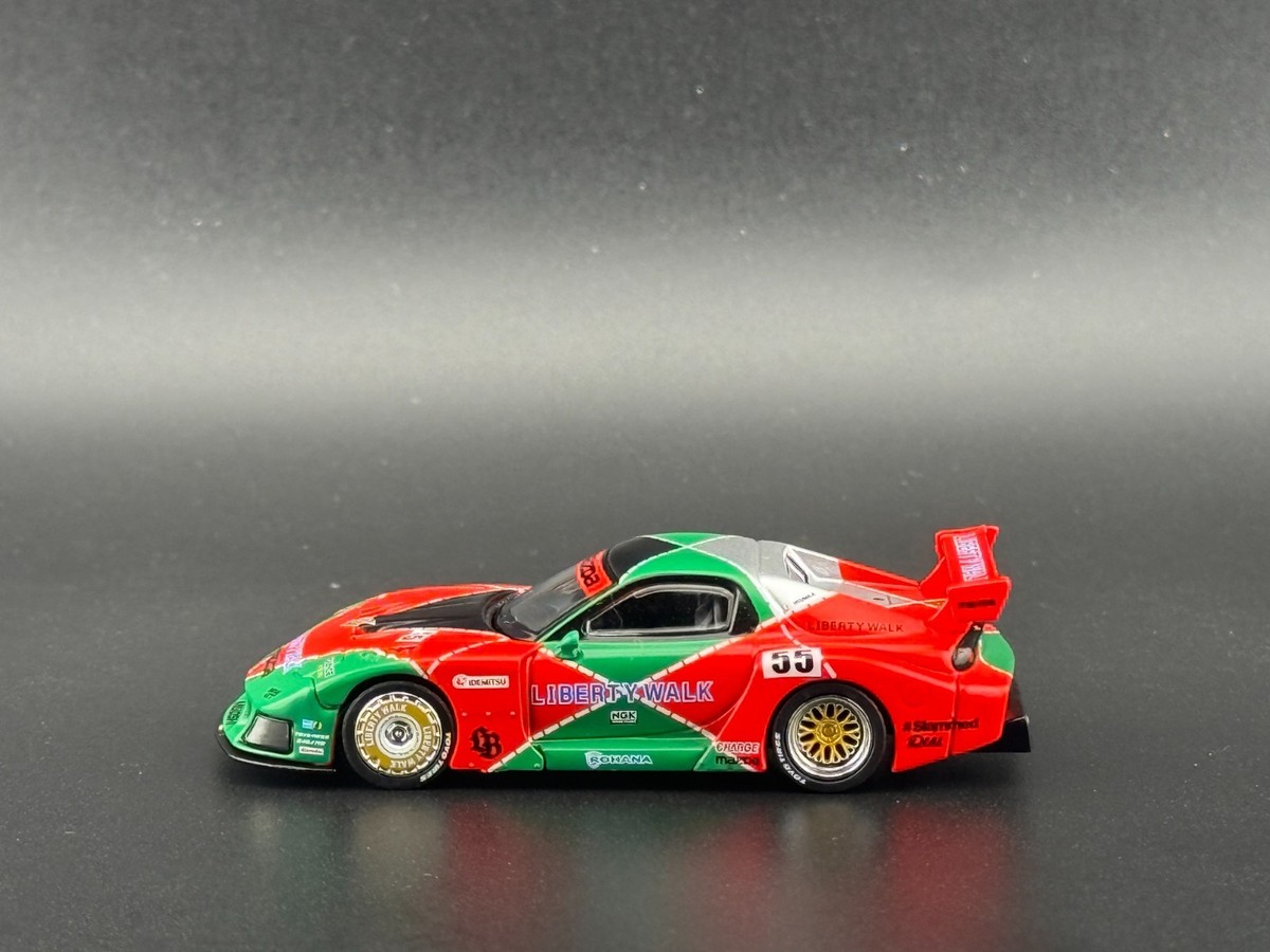 Mini GT Mazda RX-7 LB-Super Silhouette 787B #990 1/64 | eBay