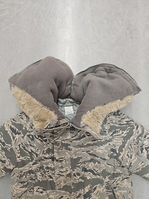 Dakota Outerwear 4308 N3B Hooded ABU Tiger Camo Parka Size Medium