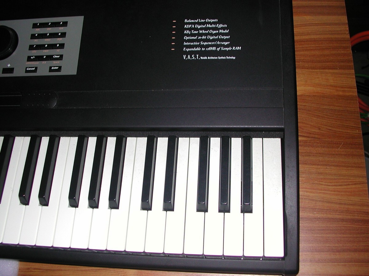 KURZWEIL K2600X 88 touches K2600 vendu pour piéces ou à réparer | eBay