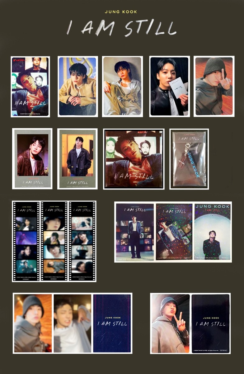 JUNGKOOK I AM STILL Cinemas in Japan Benefits Official Photocard