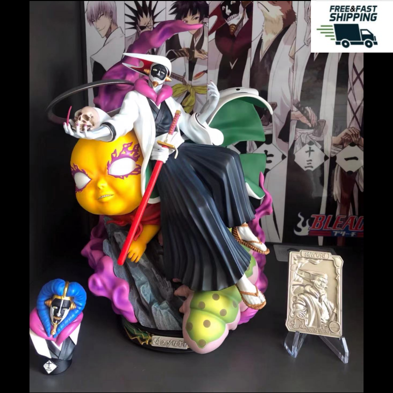 Clouds studio Bleach Kurotsuchi Mayuri Resin Figure Model Statue