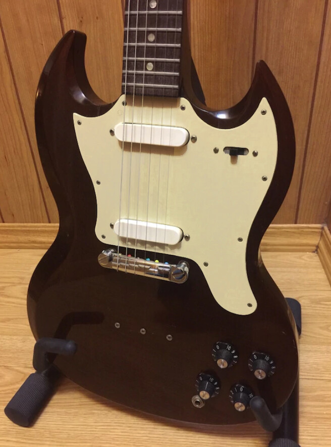 New Gibson Melody Maker SG Cream Pickguard 2 Pickup 'Later' Style
