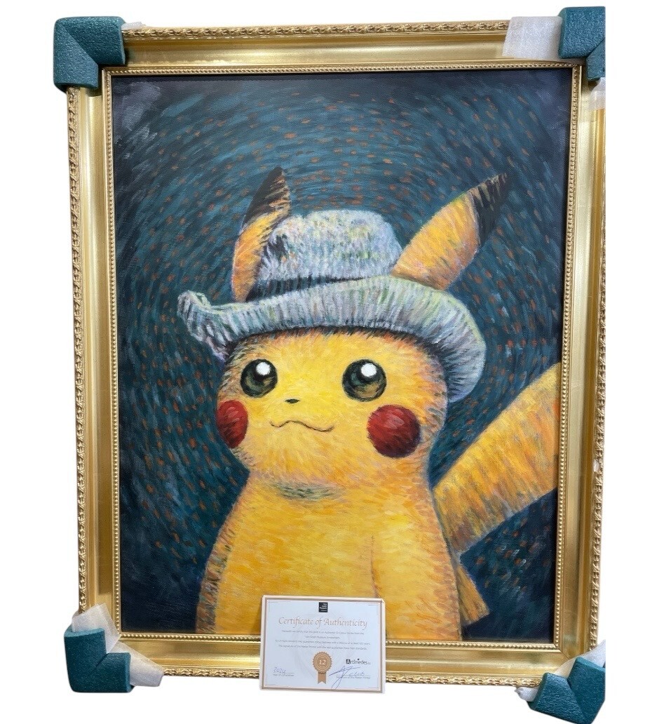 ゴッホピカチュウ PSA10 Van Gogh （高騰中） 17時まで←30万 ゴッホ