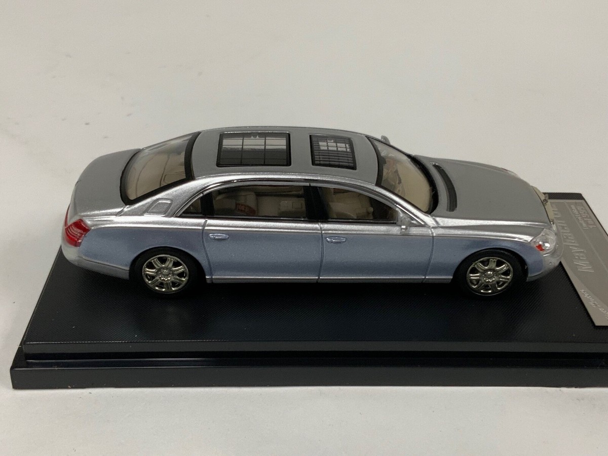 1/64 Stance Hunter Maybach 62 Mercedes Benz in Silver limited 999