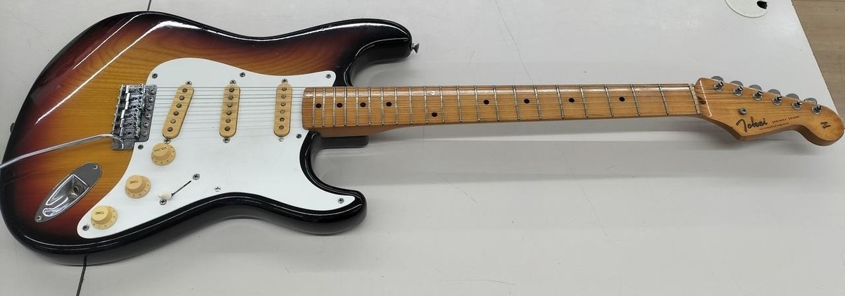 Tokai ST-60 Springy Sound 3 Tone Sunburst Made in Japan ST Type E