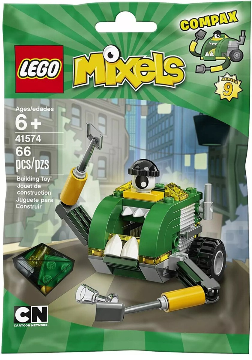 LEGO Mixels 41574 Trashoz Max COMPAX 66 pcs Series 9 New Bagged