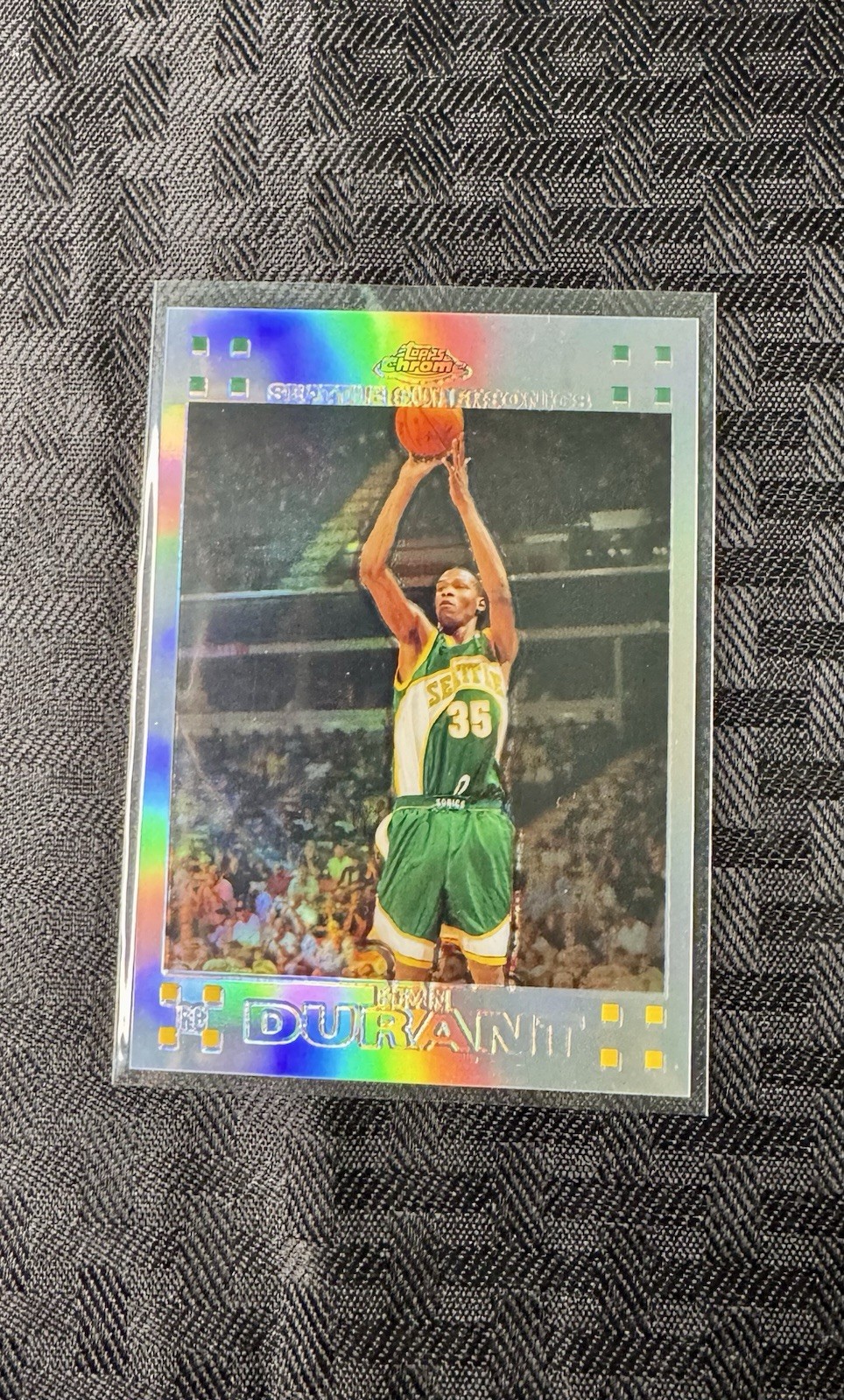 Kevin Durant 2007 Topps Chrome #131 Refractor /1499 Price Guide