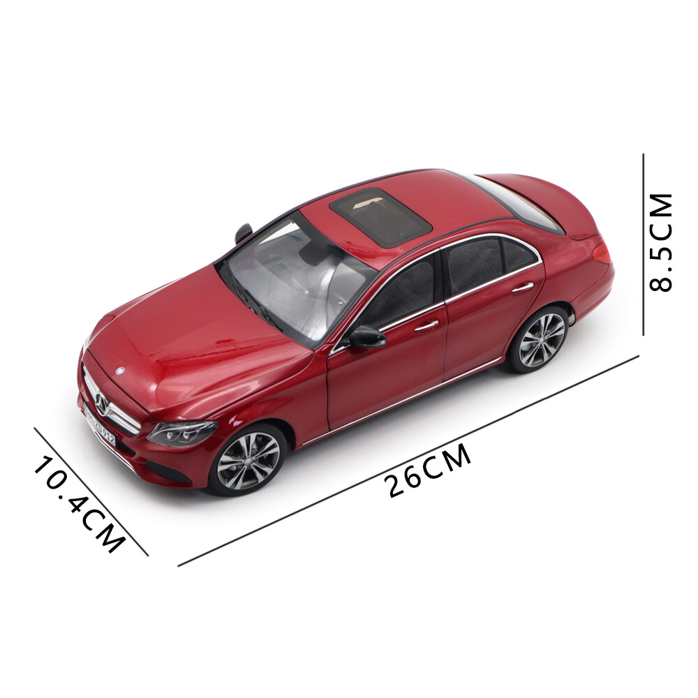 1/18 BENZ C CLASS 2015 NOREV 183835 Red Diecast Model Toy Car