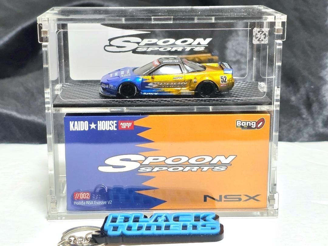 Kaido House x Mini GT Honda NSX Evasive V2 Spoon Sports Custom #52