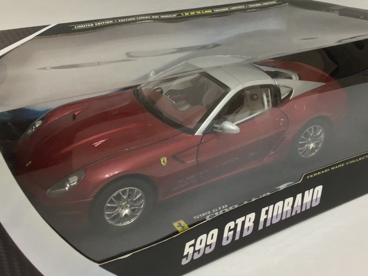 Hotwheels elite 1:18 Ferrari 599 GTB Fiorano | eBay