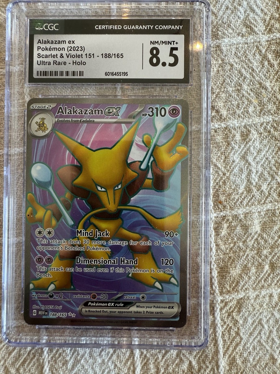 Alakazam ex 188/165 Sv: Scarlet & Violet 151 Holo for sale online