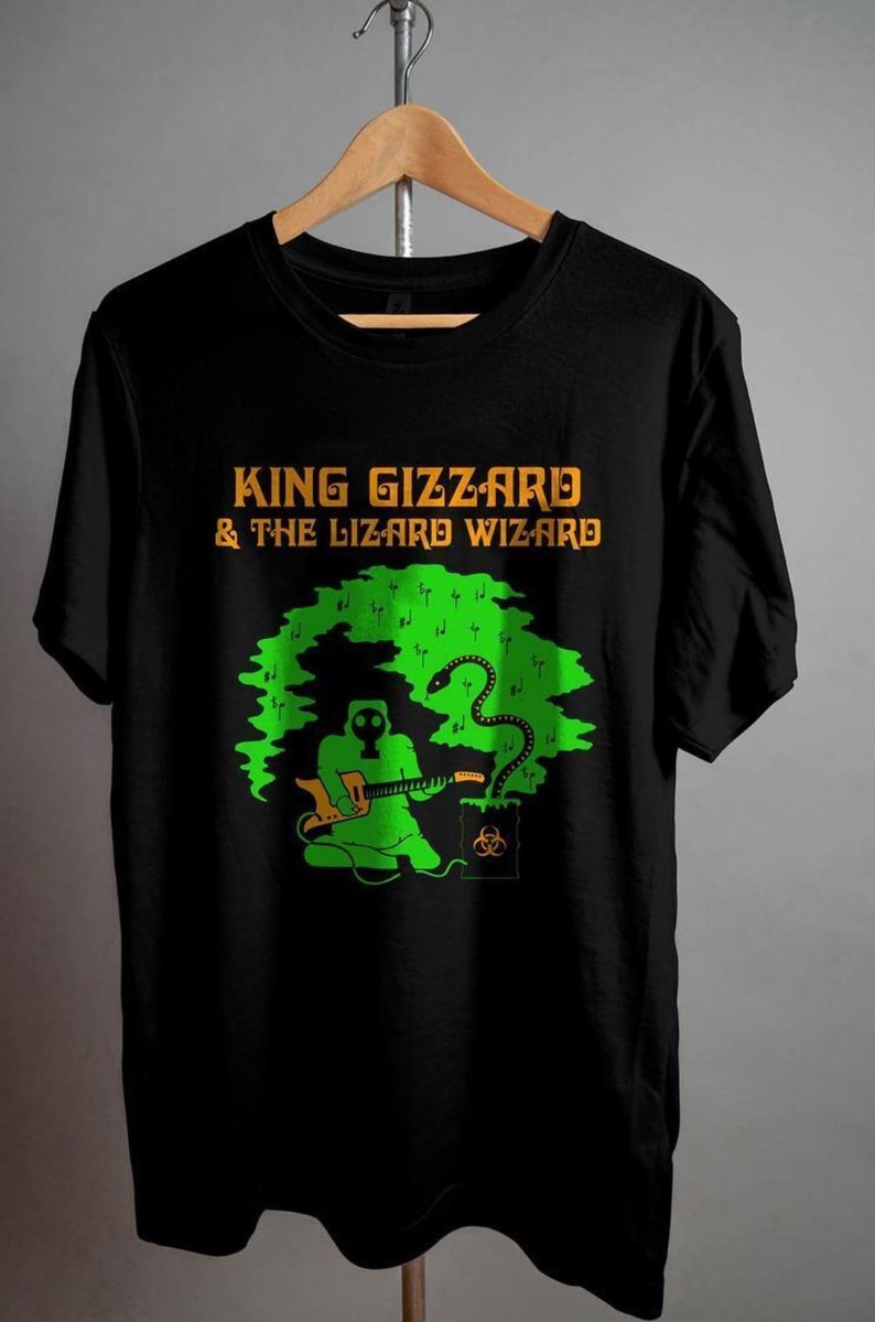 King Gizzard & The Lizard Wizard Band Black All Size Shirt | eBay