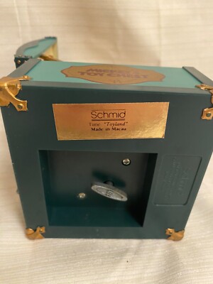 Disney Mickey Mouse - RARE Mickey's Toy Chest Music Box by Schmid