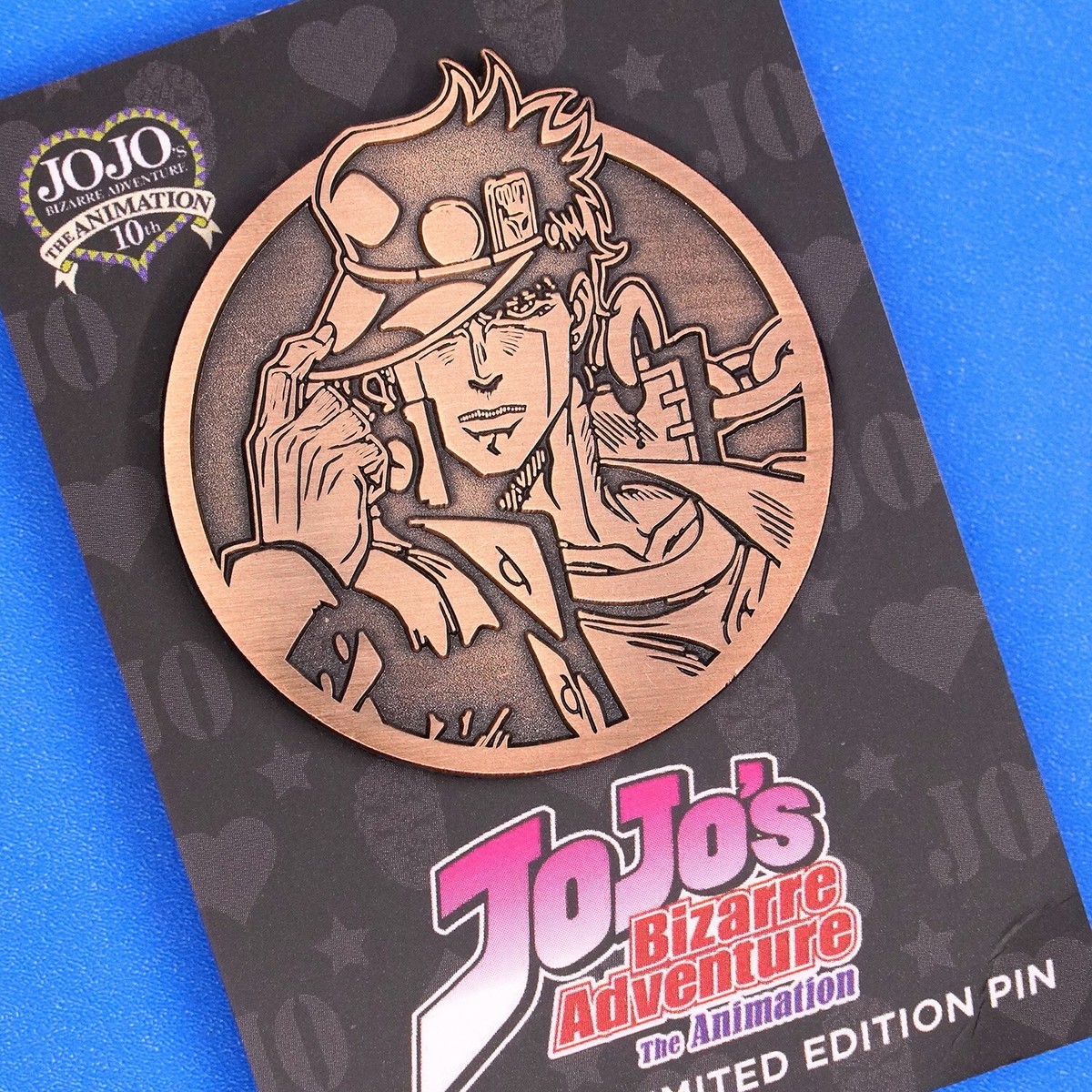 JoJo's Bizarre Adventure Jotaro Kujo Emblem Limited Edition Enamel