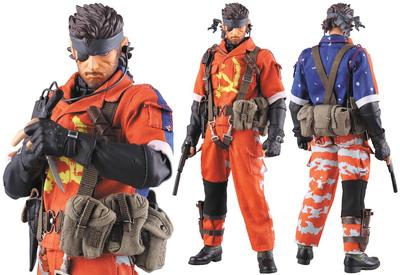 Real Action Heroes Naked Snake Cold War Ver (2009) Medicom New