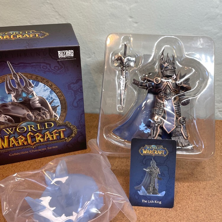 Pop Mart World Of Warcraft Collectable Character - The Lich King