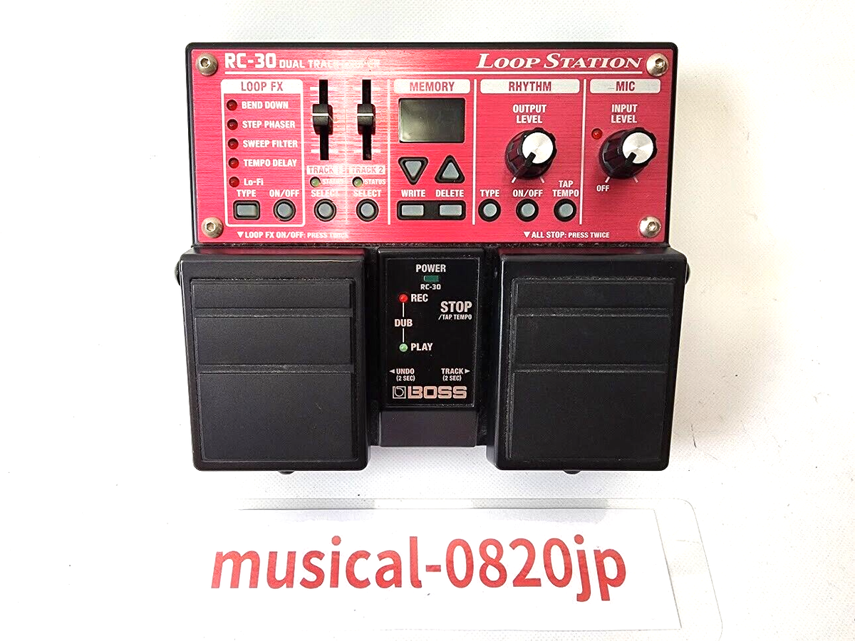 Boss RC-30 Loop Station Looper Sampler Effects Pedal | eBay