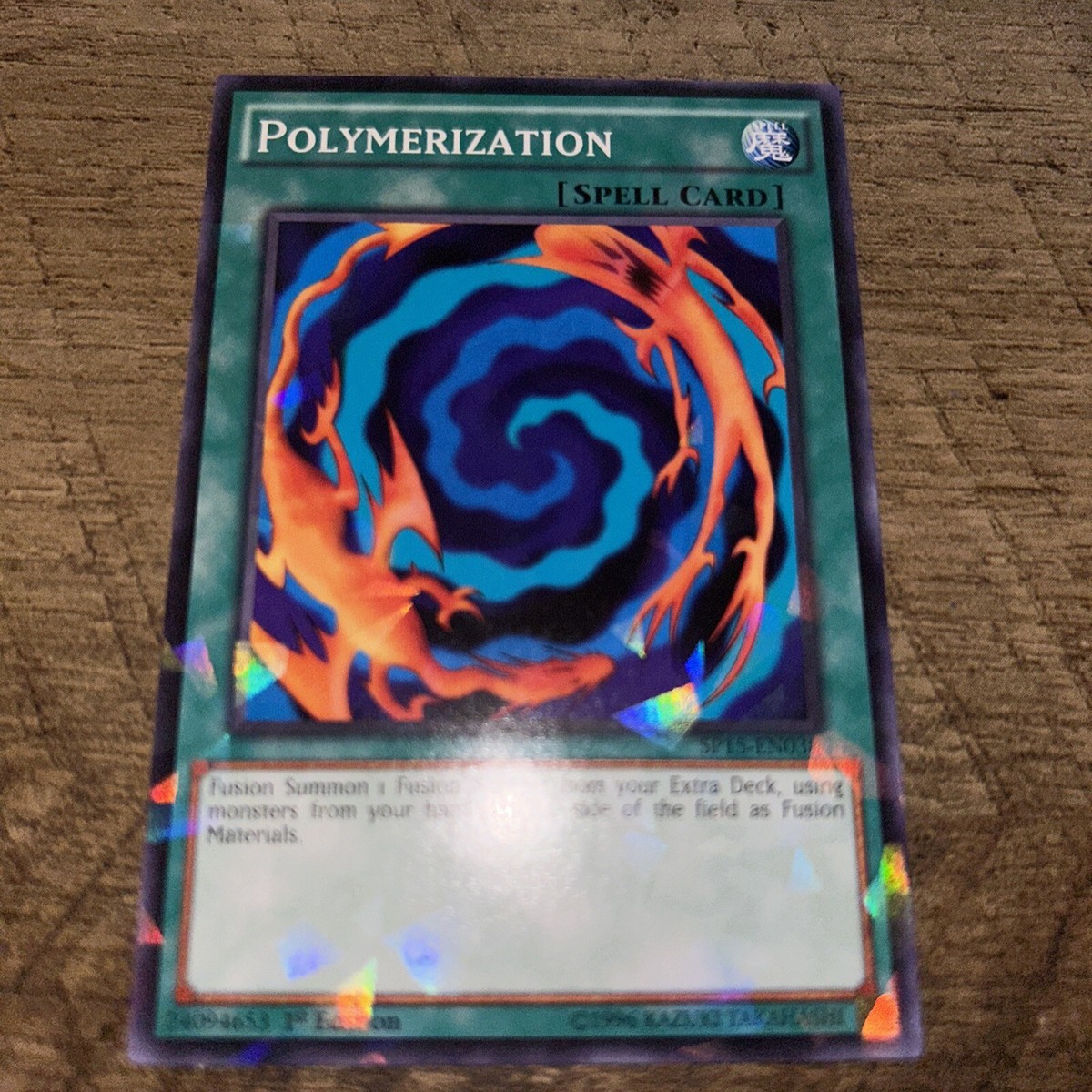 Polymerization - Yu-Gi-Oh! - SP15-EN038 - Shatterfoil Rare. 1st
