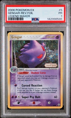 Gengar 5/92 Legend Maker Reverse Holo for sale online | eBay