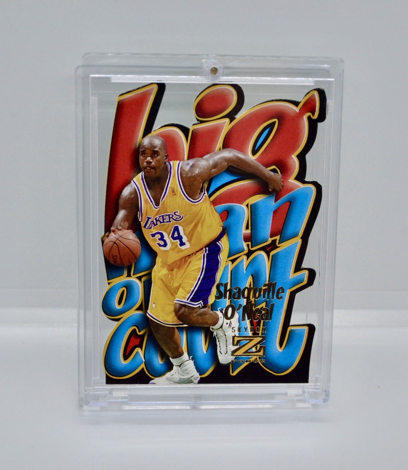 Shaquille O'Neal 1996 Skybox Z-Force #8 Big Men on Court Price