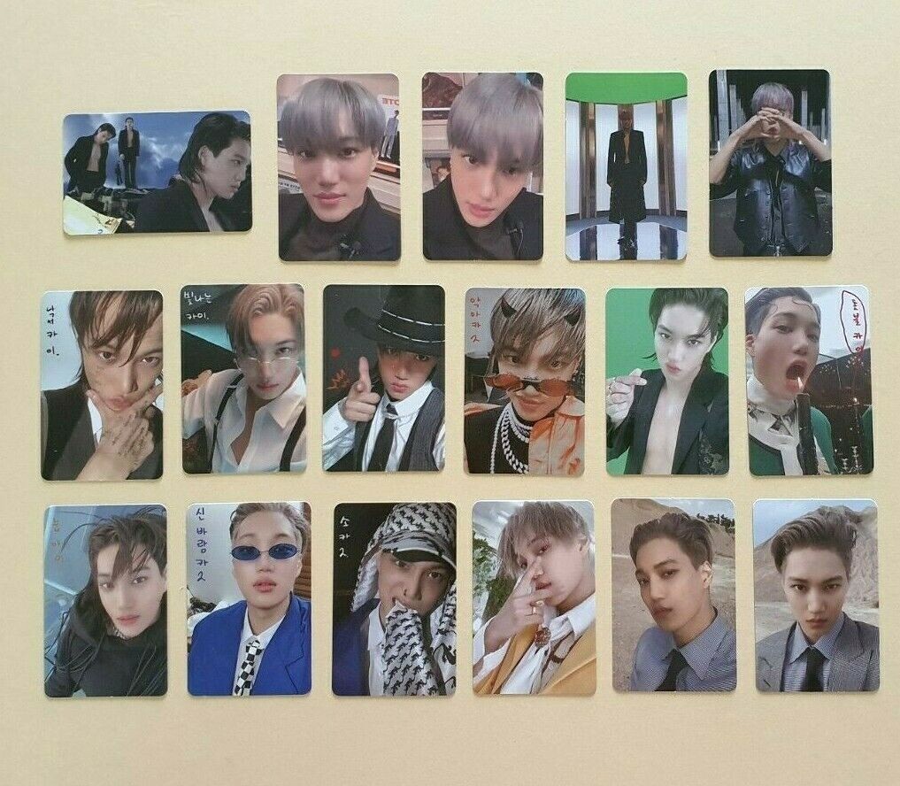 EXO Kai 1st Mini Solo Album Mmmh Official photocard Photo Card K