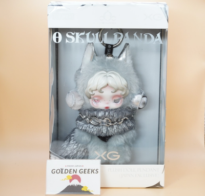 SKULLPANDA x XG Plush Doll Pendant Japan Exclusive POP UP SHOP