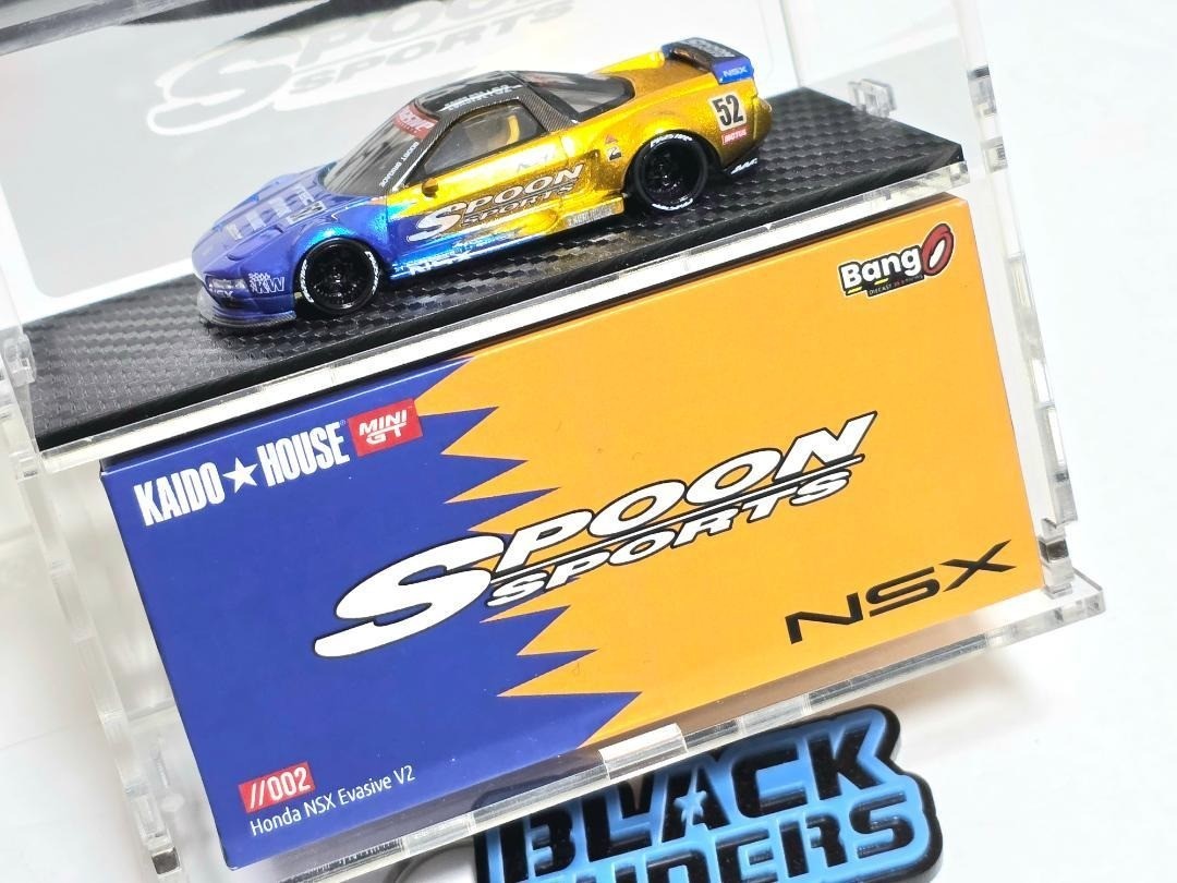 Kaido House x Mini GT Honda NSX Evasive V2 Spoon Sports Custom #52