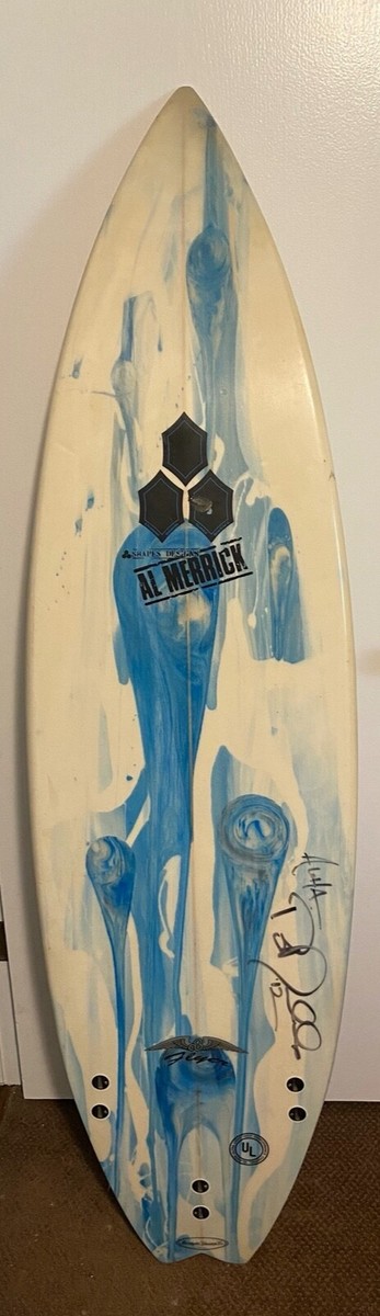 Rob Machado SIGNED Personal Surfboard - Hand Shaped by Al Merrick