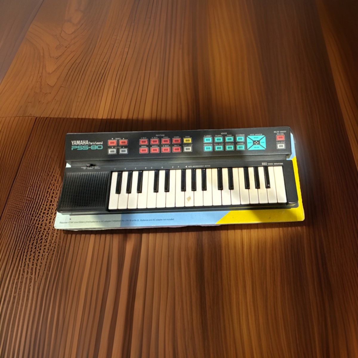Br1 Yamaha PortaSound Pss-80 32 Mini Key Keyboard Digital
