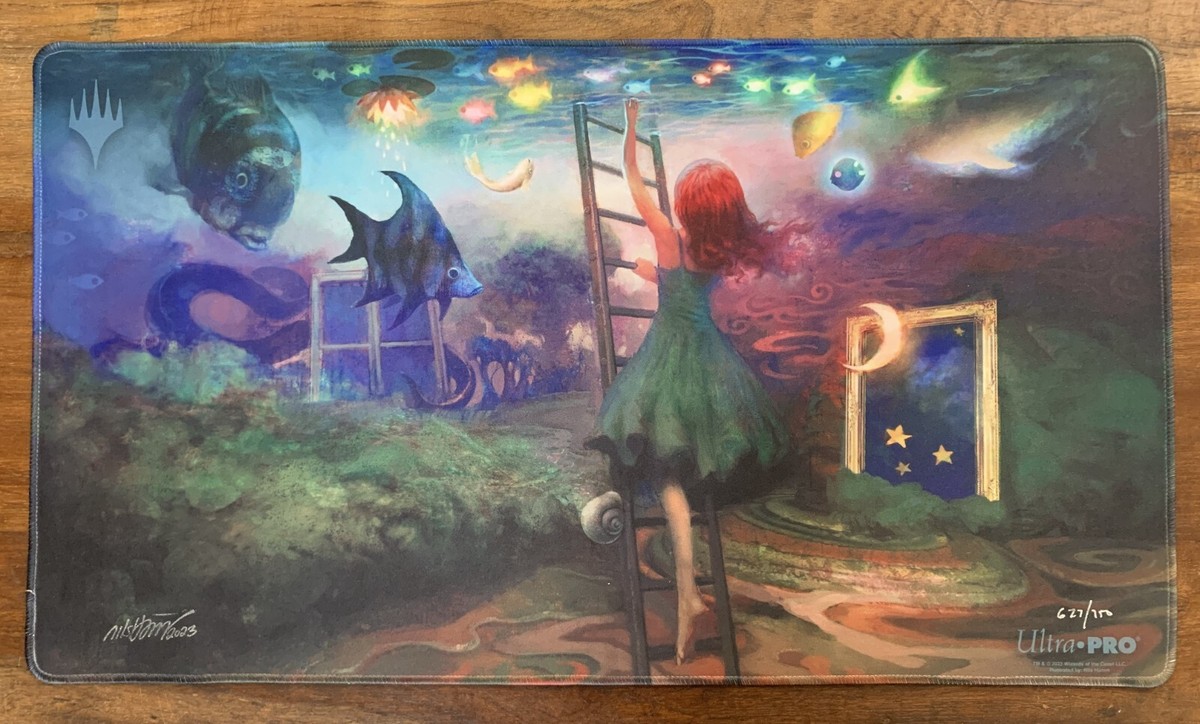 Lucid Dreams 627/750 Kickstarter Exclusive Playmat Signed Nils