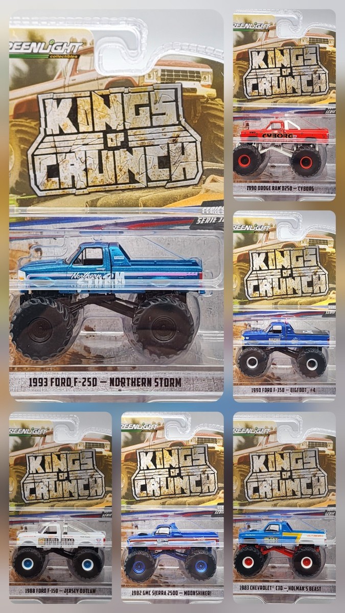 GREENLIGHT KINGS OF CRUNCH 2025 SERIES 16 COMPLETE SET OF 6