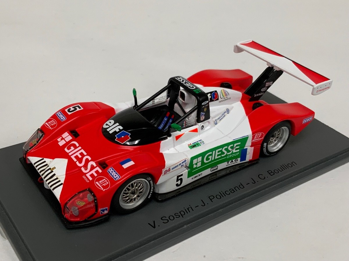 1/43 Spark Ferrari 333 SP. Car #5 1998 24 Hours Le Mans SCFI04