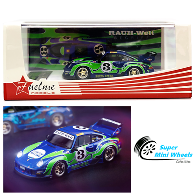 FuelMe 1/64 RAUH-Welt BEGRIFF RWB Porsche 911 (993) “Royal Ocean