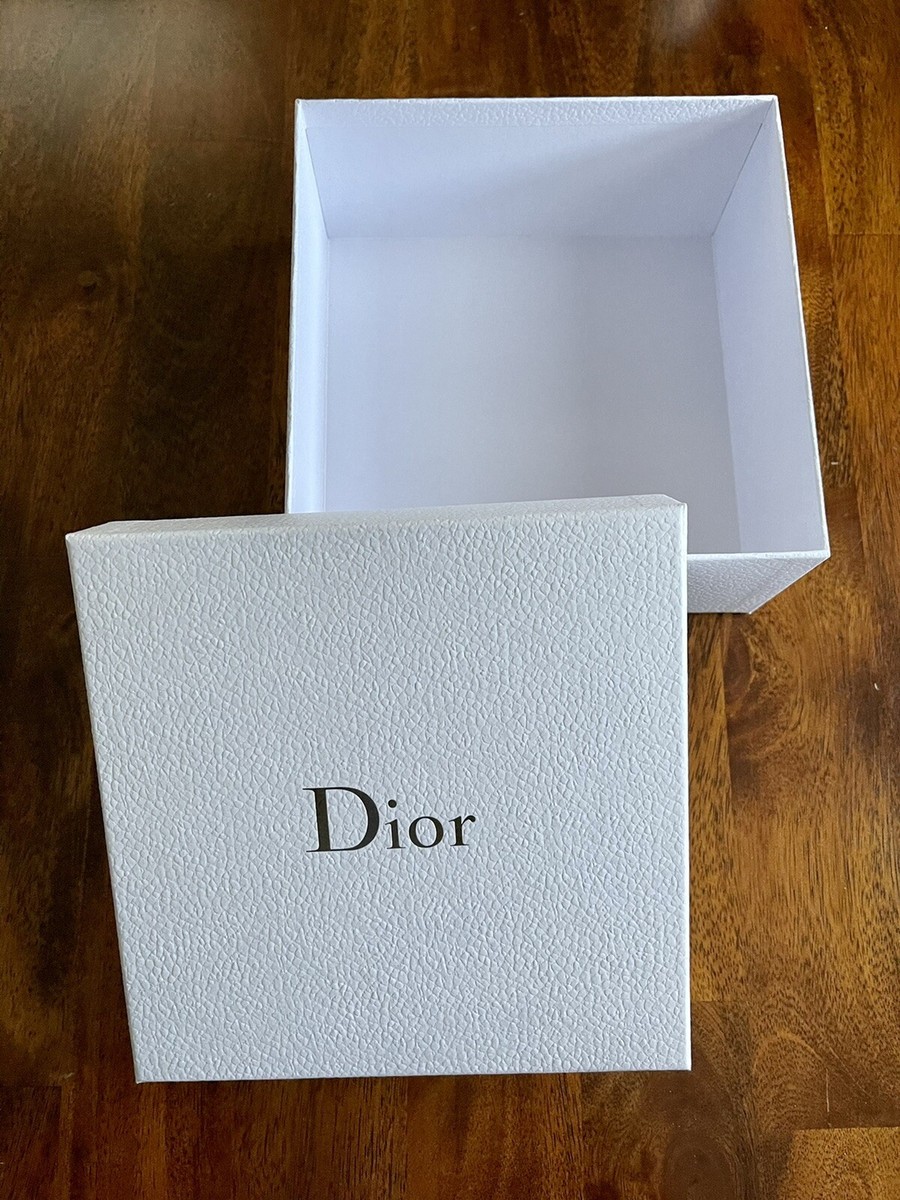 Brand New Authentic Christian Dior Medium Gift Box 8 x 8 x 3.5