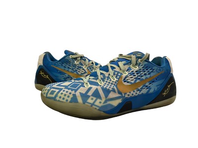100% Authentic Mens Nike Kobe 9 EM Low 'Hyper Cobalt 646701-414