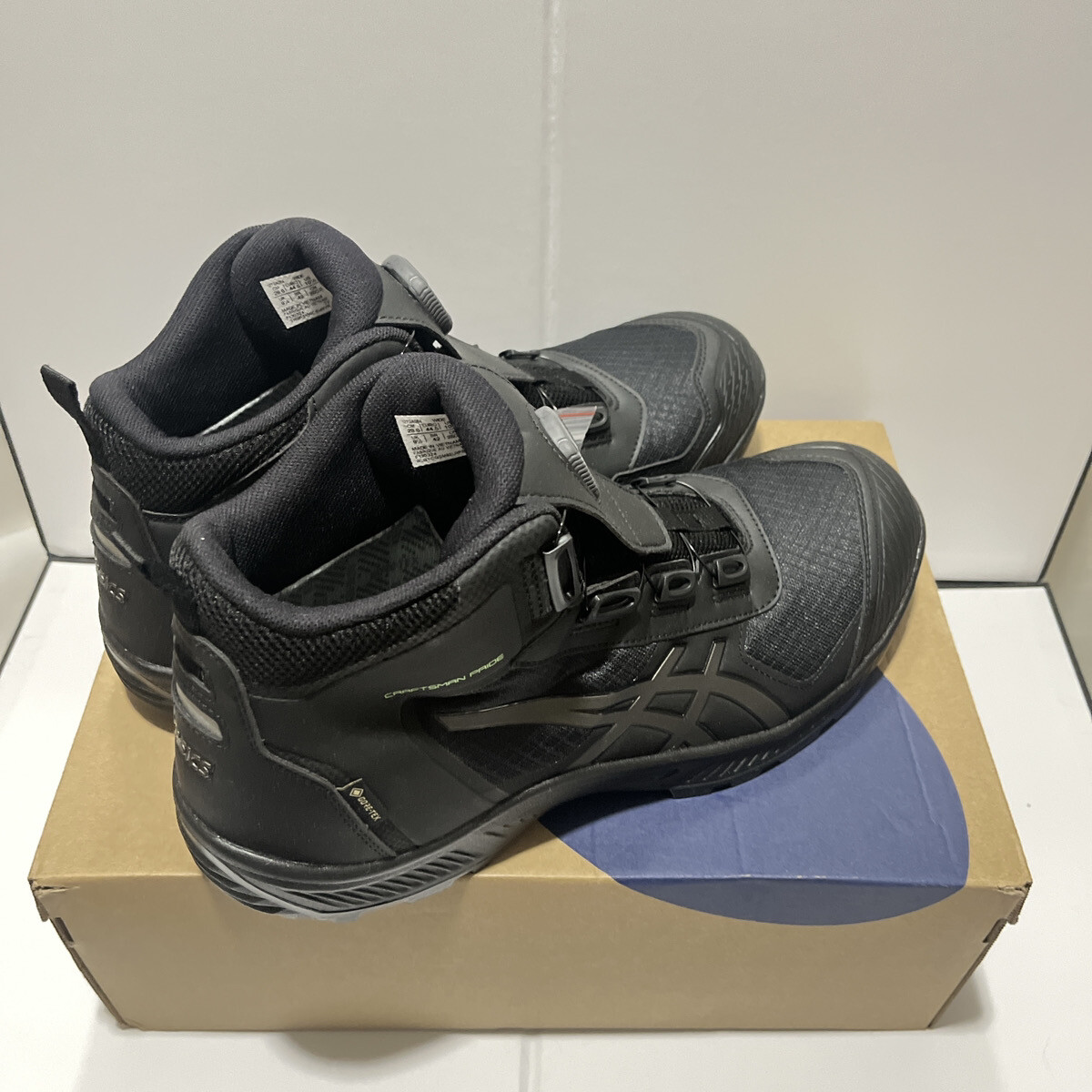 ASICS WINJOB CP604 G-TX BOA 1273A084 001 Black GORE-TEX 3E Safety