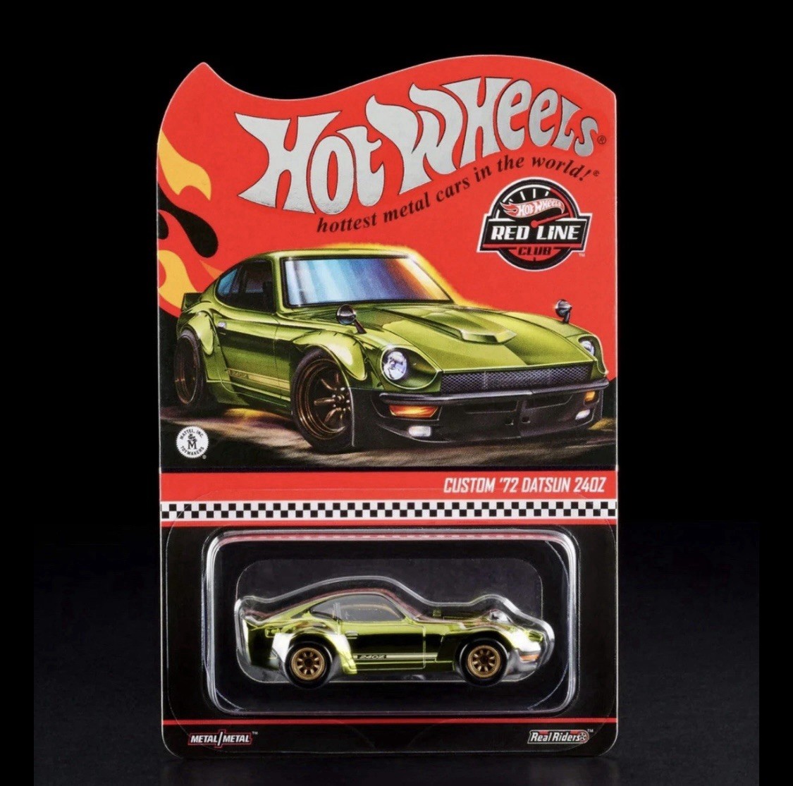 Hot Wheels Collectors Red Line Club Custom '72 Datsun 240Z Mattel