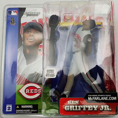 Ken Griffey Jr. Series 2--McFARLANE Action Figure --HOF Cincinnati
