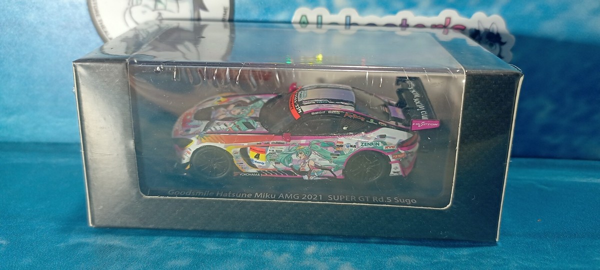Good Smile Racing 1:64 Miku Hatsune AMG 2021 SUPER GT Round 5 Ver