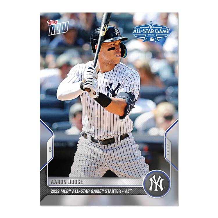 2022 Topps MLB All-Star Game ASG-11 Aaron Judge - Free Shipping