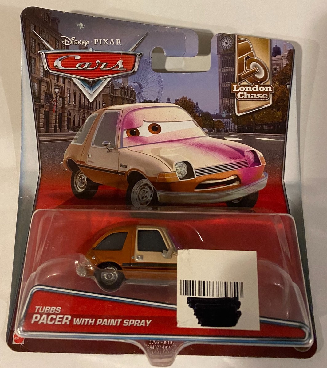 Disney Pixar Cars 2 Tubbs Pacer with Spray Lemons & Holley