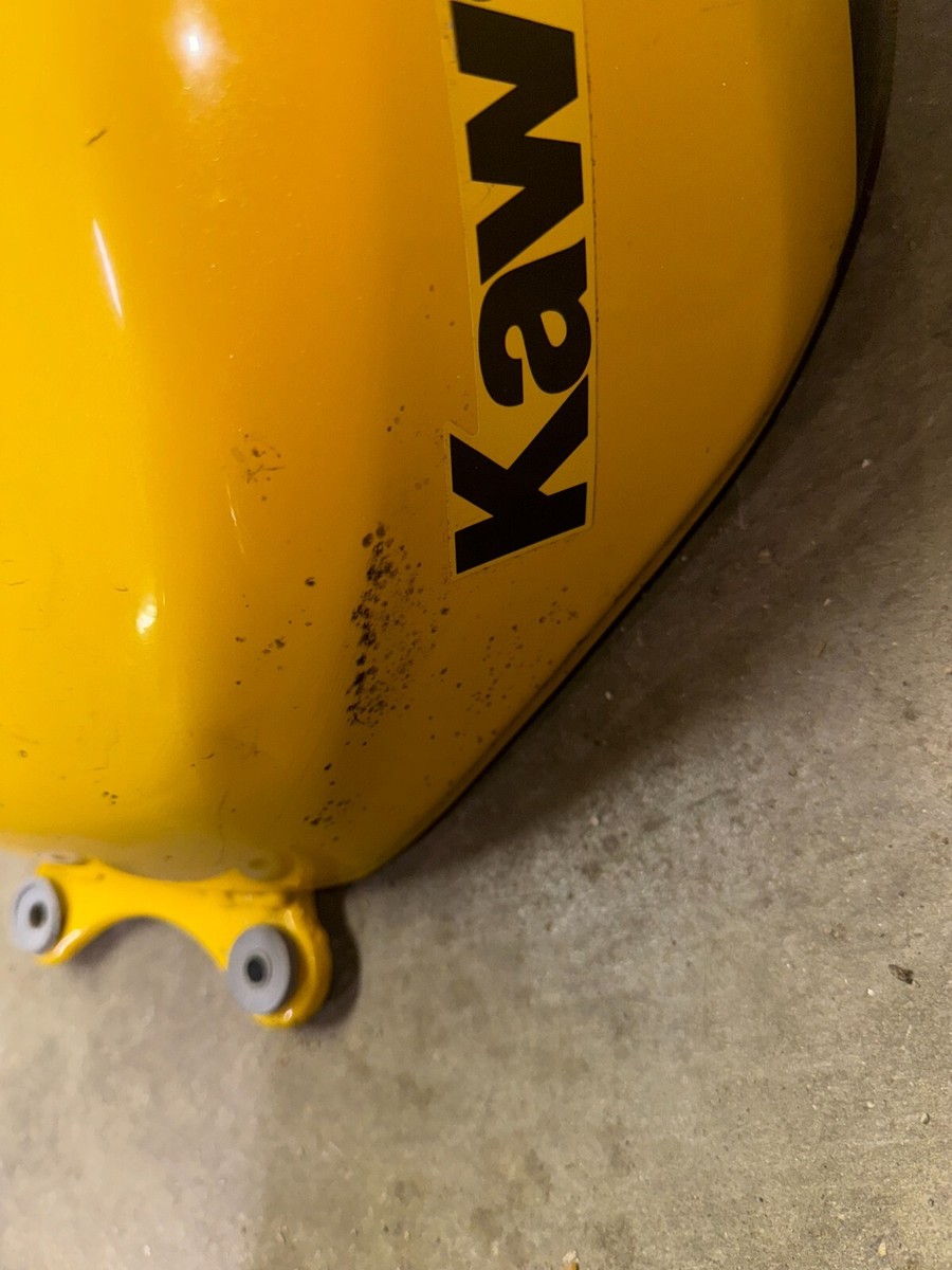 00-02 Kawasaki Ninja Zx6r ZX 6 Fuel Gas Tank Petrol Yellow OEM