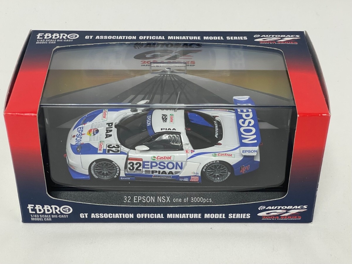 1/43 Ebbro EPSON Honda NSX JGTC 2004 car #32 #578 CS989 | eBay